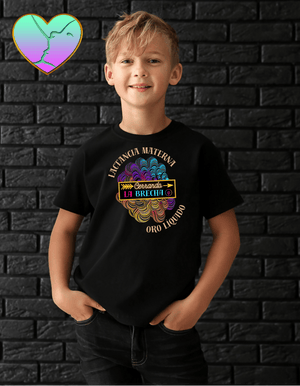 Playera Infantil Unisex "Tetada Masiva México 2024" | Coco Maternity®️