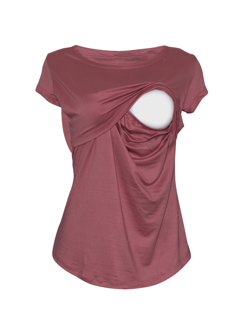 Blusa de Lactancia Coco Maternity Open Neck apertura