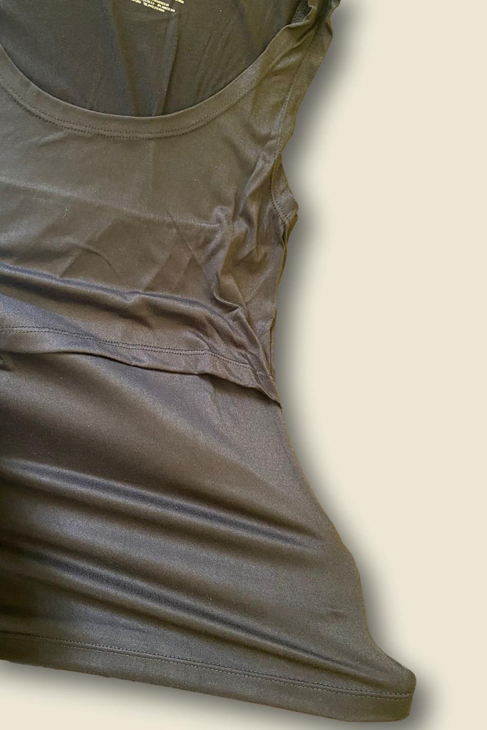 Blusa para lactancia Tirante Ancho - Color negro | Cocomaternity