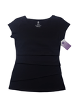 Blusa para lactancia olanes Black (Algodón)