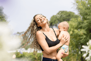 Top para lactancia cuello en V con doble soporte | Coco Maternity