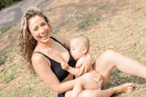 Top para lactancia cuello en V con doble soporte | Coco Maternity