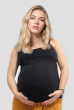 Blusa para lactancia Tank - Color negro | Cocomaternity