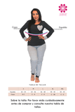 Conjunto de pijama manga larga gris oxford con lunares (algodón) Coco Maternity