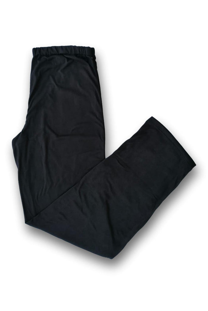 Pijama de maternidad y lactancia, pantalón gris y negro, sueño cómodo, acceso fácil para amamantar, suave y elástico.